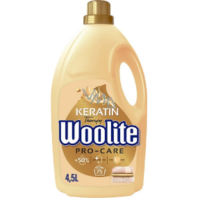 Woolite Keratin Therapy Pro-Care Waschgel mit Keratin macht die Fasern weich und schützt sie 75 Dosen 4,5 l