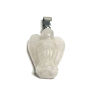 Quarz Engel Schutzengel Anhänger Naturstein handgeschliffen 2 - 2,2 cm, der perfekte Heiler