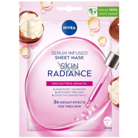 Nivea Skin Radiance Brightening Textile Gesichtsmaske 1 Stück Nivea Skin Radiance Brightening Textile Gesichtsmaske 1 Stück