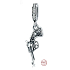 Charme Sterling Silber 925 Colt - Pistole, Anhänger am Armband Interessen