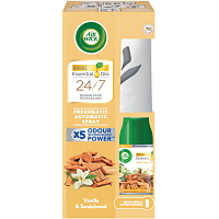 Air Wick FreshMatic Vanille und Sandelholz Gerät und Nachfüllung, 250 ml