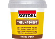 Soudal tmel na dřevo, bílý, 250 g