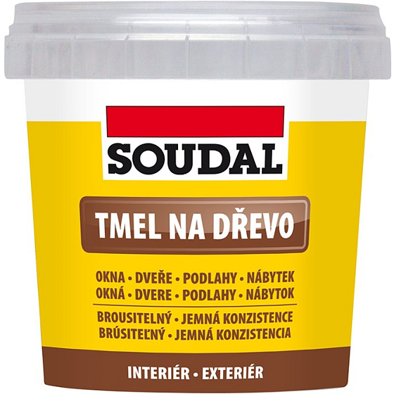 Soudal Holzspachtel, weiß, 250 g