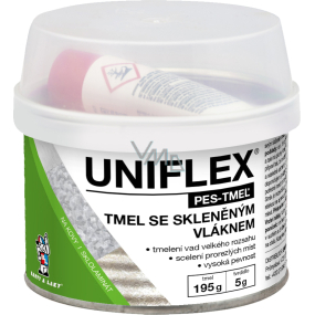 Uniflex PES-TMEL vlákno tmel se skelným vláken, 200 g Uniflex PES-TMEL vlákno tmel se skelným vláken, 200 g