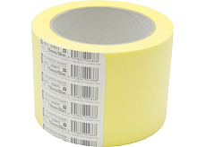 Mako Basic Abdeckband glatt, 3 Tage, bis 60 °C, 75 mm × 50 m