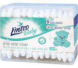 Linteo Baby Kinder Wattestäbchen, 65 Stk