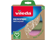 Vileda mikrohadřík z recyklovaných vláken, 3 ks