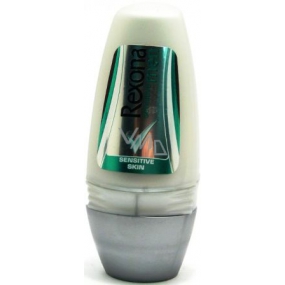 Rexona Men Sensitive Ball Antitranspirant Deodorant Roll-On für Männer 50 ml