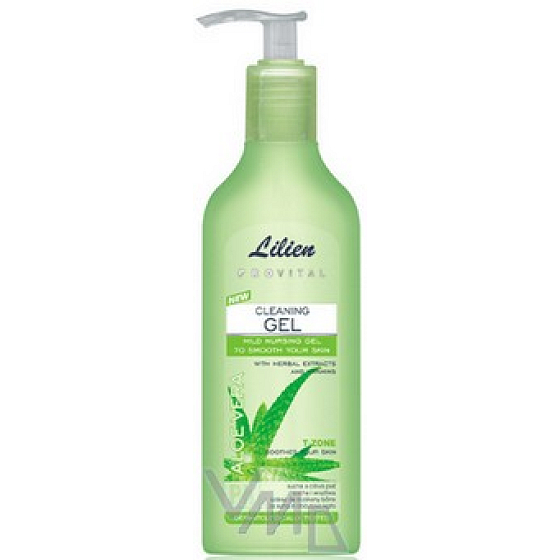 Lilien Provital Aloe Vera Make-up und Reinigungsgel für Augen und empfindliche Bereiche des Gesichts 200 ml