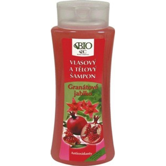 Bione Cosmetics Granatapfel Haar- und Körpershampoo 255 ml