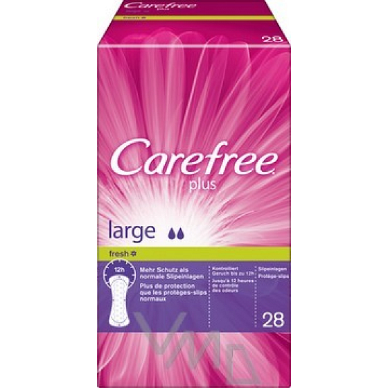 Carefree Plus Large Fresh Brief Intimate Liner 28 Stück