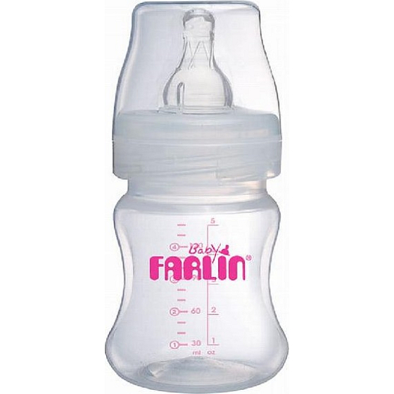 Baby Farlin Babyflasche mit weitem Hals 0+ Monate 140 ml PP-810
