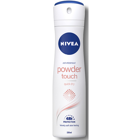 Nivea Powder Touch Antitranspirant Deodorant Spray für Frauen 150 ml