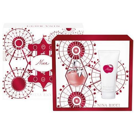 Nina Ricci Nina Eau de Toilette 80 ml + Körperlotion 200 ml, Geschenkset