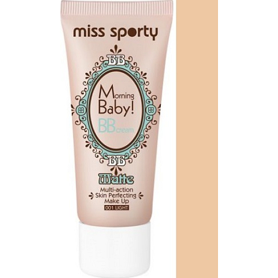 Miss Sports Morgen Baby Matte BB Creme 001 Licht 30 ml