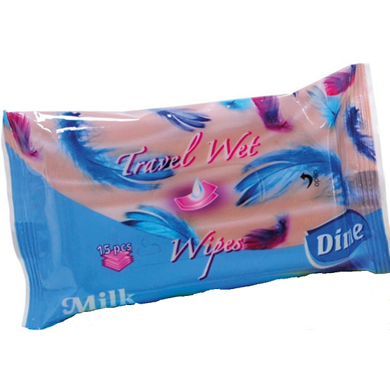Dime Sensitive Wet Wipes 12 x 20 cm 15 Stück