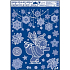 Fensterfolie ohne Leimspitze Schneemann 42 x 30 cm