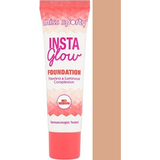 Miss Sports Insta Glow Foundation Makeup 003 mittel 30 ml