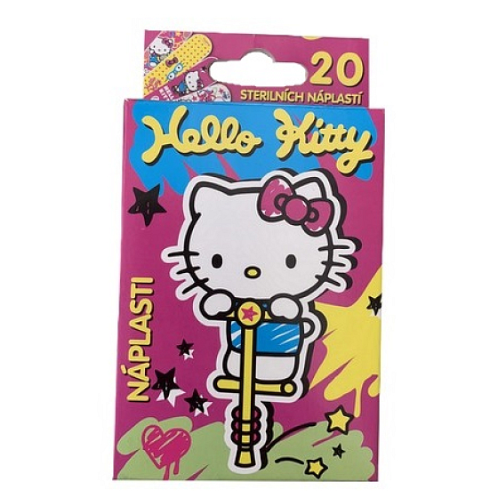 Hello Kitty Child Sterilpflaster 20 Stück