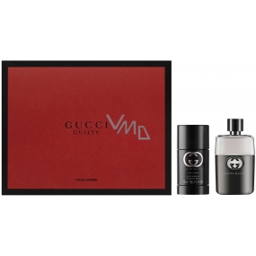 Gucci Guilty für Homme Eau de Toilette für Männer 50 ml + Deo-Stick 75 ml, Geschenkset