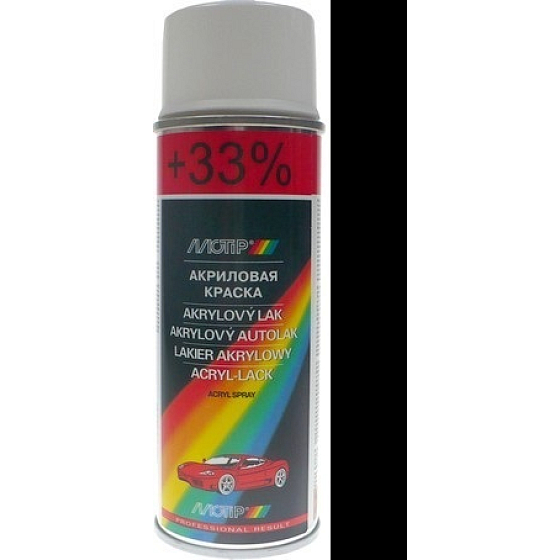 Motip Škoda Acryl Autolack Spray SD 1999 Schwarz glänzend 200 ml