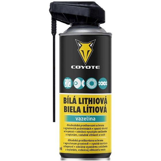 Coyote White Lithium Vaseline Spray 400 ml