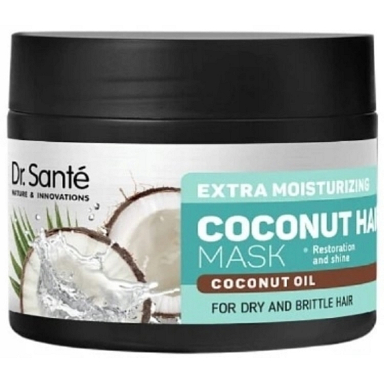 Dr. Santé Coconut Kokosölmaske für trockenes und brüchiges Haar 300 ml