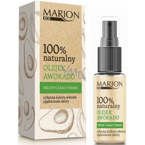 Marion Eco Avokado 100% natürliches Bio-Öl für Haar, Haut und Körper, hautstraffend 25 ml