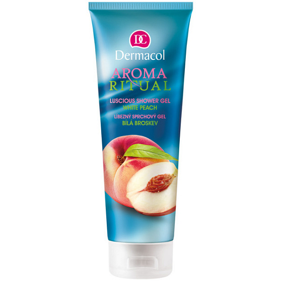 Dermacol Aroma Ritual White Peach - Weißer Pfirsich Duschgel 250 ml