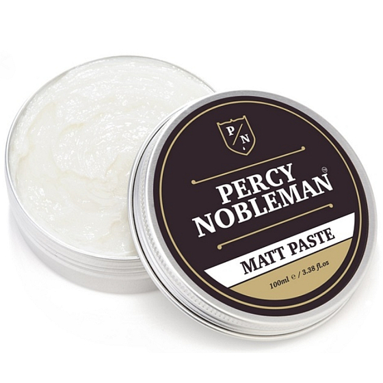Percy Nobleman Mattierende Haarpaste mit mittlerer Lichtfixierung 100 ml