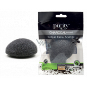 Purity Plus Charcoal Make-up Schwamm Konjac mit Aktivkohle 1 Stück