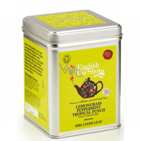 English Tea Shop Bio-Zitronengras, Minze und tropische Früchte Lose Tee 100 g