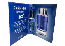 Montblanc Explorer Ultra Blue Eau de Parfum für Herren 2 ml mit Spray, Fläschchen