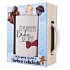 Bohemia Gifts Ich bin der beste Opa Keramikbecher 350 ml + heiße Schokolade 27 g, Geschenkset