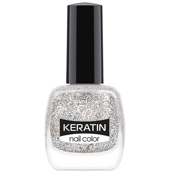Golden Rose Keratin Nail Color Glitter Nagellack 402 10,5 ml