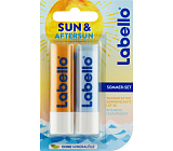 Labello Sun Protect + Hydro Care Set Lippenbalsame, 2× 4,8 g