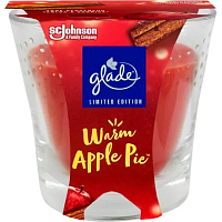 Glade Duftkerze Warm Apple Pie, 112 g