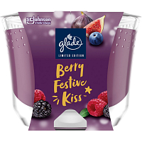 Glade Duftkerze Maxi Berry Festive Kiss, 204 g