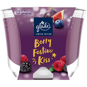 Glade Duftkerze Maxi Berry Festive Kiss, 204 g Glade Duftkerze Maxi Berry Festive Kiss, 204 g