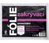 BALTOOL universelle Abdeckfolie, 7 µ, 20 m², 4 × 5 m