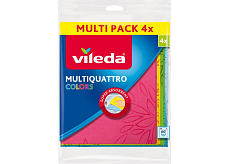 Vileda Multiquattro Colors Tuch, 4 St.