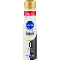 Nivea Black & White Invisible Silky Smooth Antitranspirant im Spray, 250 ml
