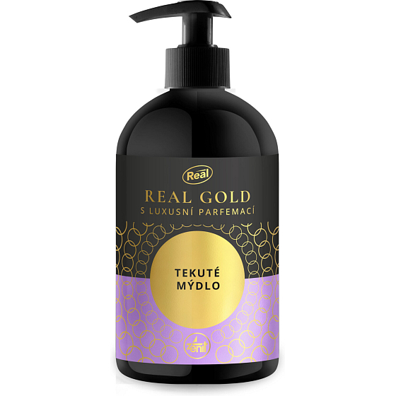 REAL GOLD Flüssigseife mit luxuriösem Parfum 500 g