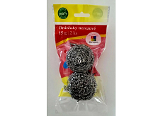 Tidy Home Edelstahl Drahtschwamm 15 g, 2 Stück