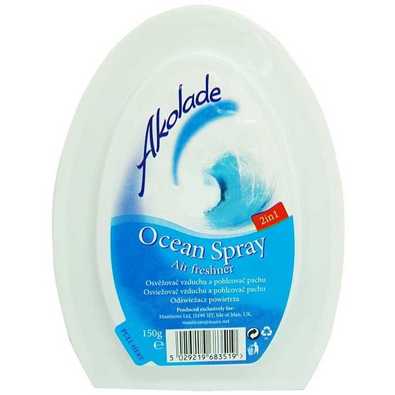 Akolade Ocean 2in1 Gel Lufterfrischer 150 g