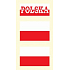 Bogen Tattoo Aufkleber auf Gesicht und Körper Polen Flagge 3 Motiv