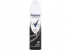 Rexona Invisible On Black + White Kleidung Antitranspirant Deodorant Spray für Frauen 150 ml