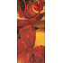 Alvarak Geschenkpapierflaschentasche 36 x 13 x 9 cm rote Schleifen 1 Stück 20919