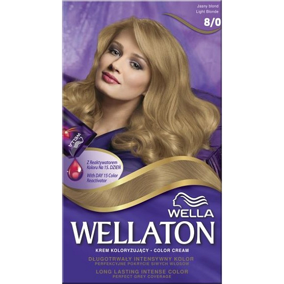 Wella Wellaton Creme Haarfarbe 8/0 Hellblond