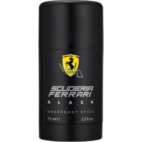 Ferrari Scuderia Schwarzer Deo-Stick für Männer 75 ml